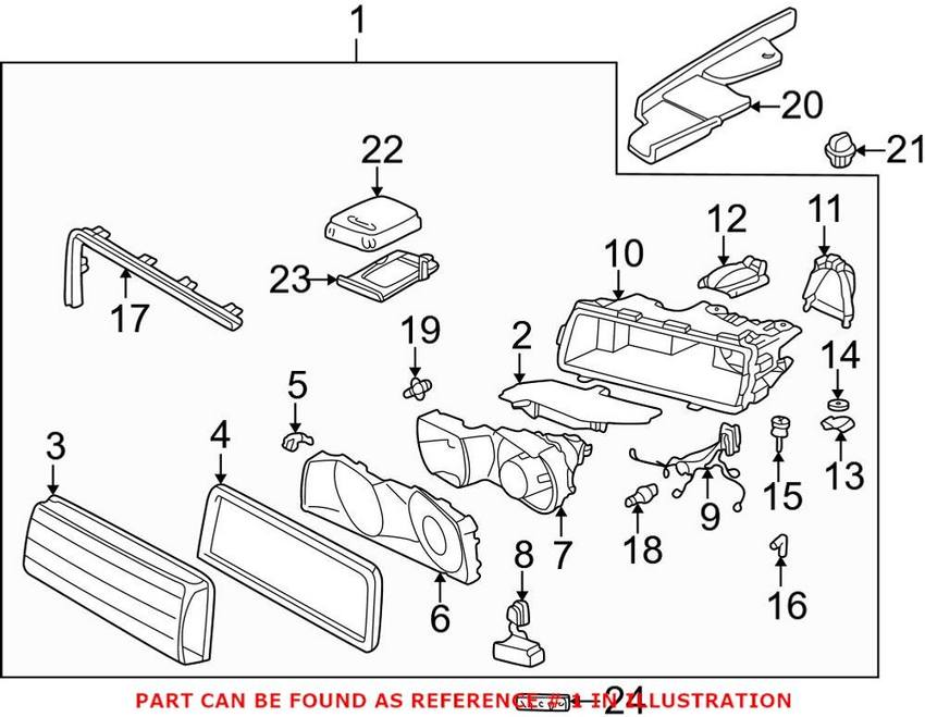 Headlight Assembly - Driver Side (Xenon)